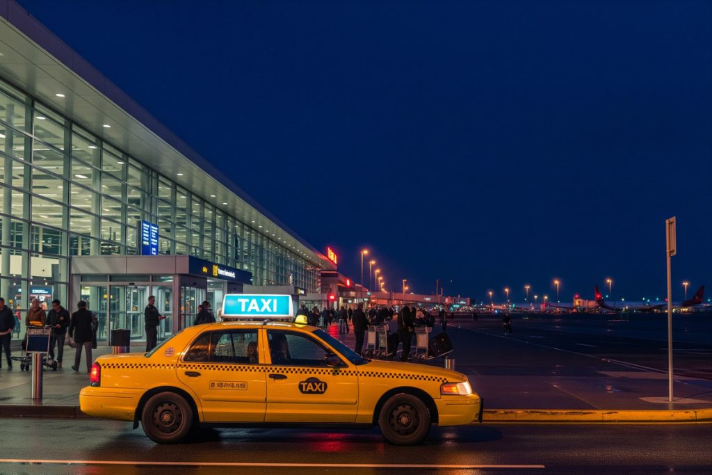 Réserver un taxi de nuit