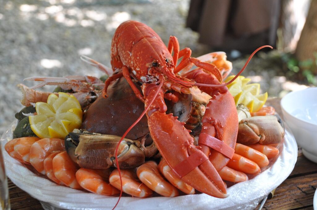 dégustez notre plateau de fruits de mer frais, une sélection gourmande de crustacés et poissons pour une expérience maritime inoubliable.