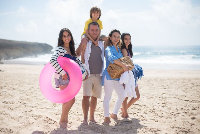Vacances en famille à la mer